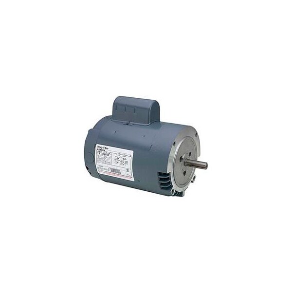 Century C826V1, Capacitor Start TEFC 56C-Face Motor 115/208-230 Volts 1800 RPM 1/2 HP
